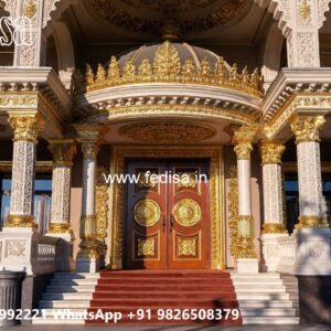 Modern Resort Entrance Gate Design for Luxury Stay No-9664