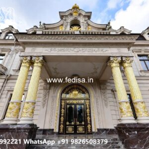 Contemporary Hotel Gate Design for Elegant Exterior No-9669