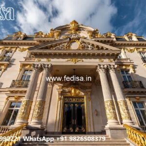 Hotel Entrance Gate Design with Modern Lighting Ideas No-9671