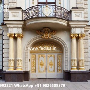 Hotel Main Entry Gate Design with Luxury Style No-9685