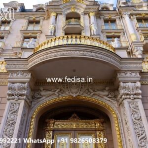 Hotel Exterior Entrance Gate Design with Grand Appeal No-9693