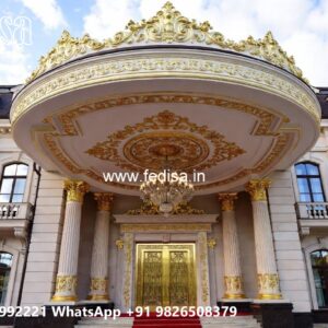 Hotel Entrance Gate Design with Premium Exterior Finish No-9697