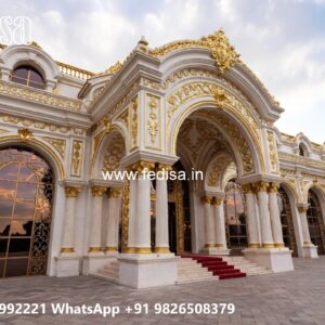 Contemporary Hotel Elevation Design with Luxury Style No-9704