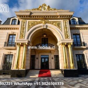 Elegant Hotel Building Elevation Design Ideas No-9717