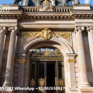 Luxury Hotel Building Front Elevation Design No-9733