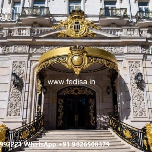 Beautiful Hotel Facade Design for Resorts No-9735