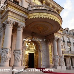 Elegant Hotel Exterior Design with Modern Features No-9752