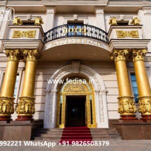 Hotel Exterior Design with Contemporary Facade No-9767