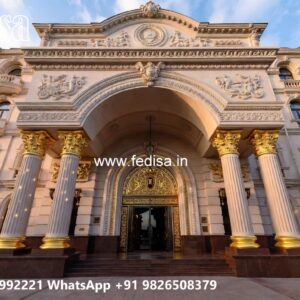Elegant Luxury Hotel Elevation Design Ideas No-9772