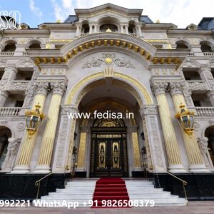 Hotel Front Architecture Design with Modern Luxury No-9794