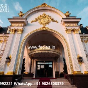 Stylish Luxury Hotel Elevation Architecture No-10016