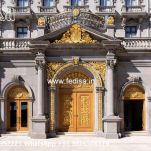 Luxury Hotel Facade with Modern Lighting No-10020