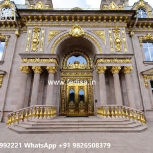 Luxury Hotel Exterior with Glass Facade No-10022