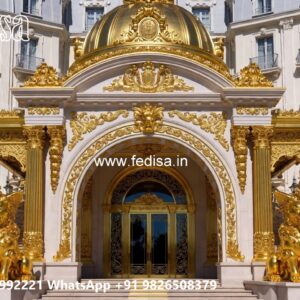 Modern Luxury Resort Front Elevation No-10026