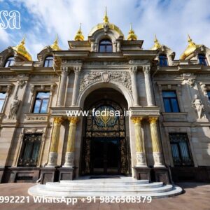 Luxury Hotel Exterior with Elegant Finish No-10035