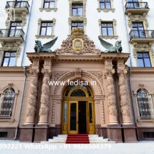 Stylish Luxury Hotel Front Architecture No-10037