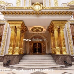 Luxury Hotel Balcony Elevation Designs No-10046