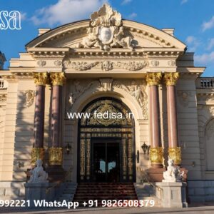 Contemporary Hotel Front Elevation Luxury No-10057