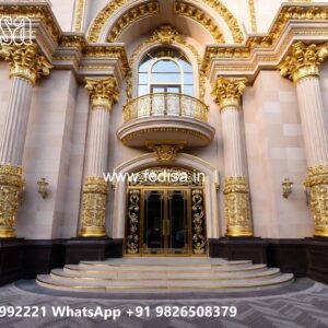 Luxury Hotel Front Facade Architecture No-10064