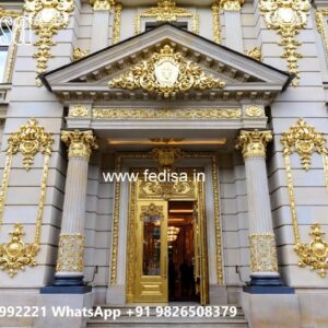 Luxury Hotel Exterior with Stone Cladding No-10077