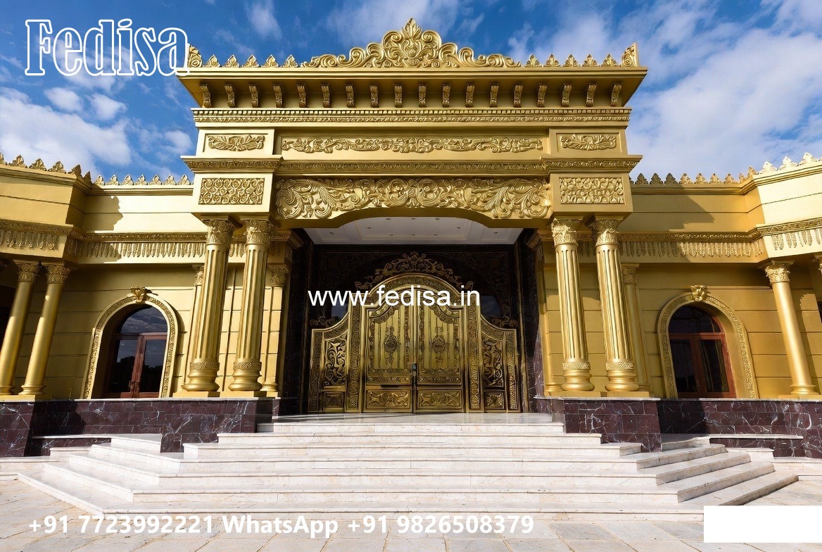 Luxury Resort Elevation with Elegant Lighting No-10090
