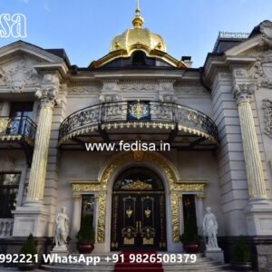Luxury Hotel Exterior with Minimalist Style No-10096