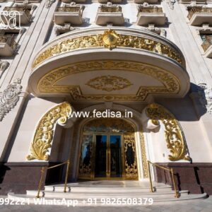 Premium Luxury Hotel Entrance Architecture No-10097