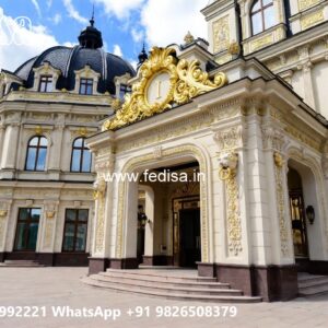 Elegant Hotel Front Design with Luxury Style No-10103