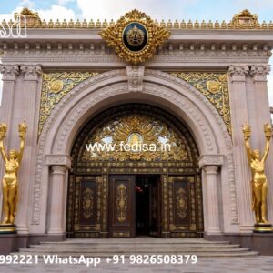 Luxury Hotel Exterior with Decorative Lighting No-10107