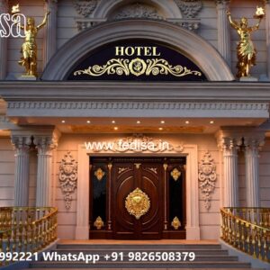 Luxury Hotel Front Elevation Trends No-10112