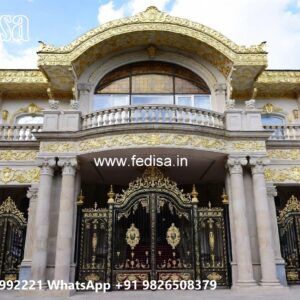 Luxury Resort Exterior with Artistic Facade No-10122