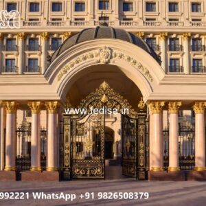 Luxury Hotel Elevation with Modern Architecture Style No-10128