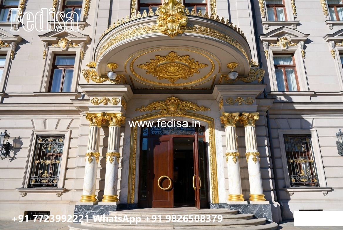 Luxury Hotel Exterior with Sophisticated Style No-10132