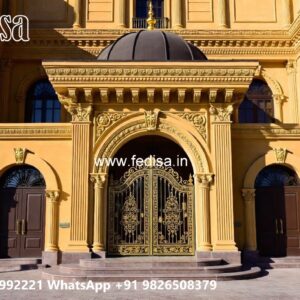 Contemporary Luxury Hotel Elevation with Glass No-10136