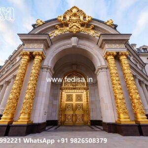 Luxury Hotel Elevation with Decorative Details No-10140
