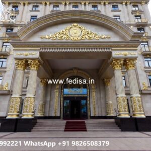 Stylish Luxury Hotel Entrance Elevation No-10143