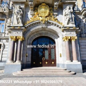 Luxury Hospitality Building Front Elevation No-10148