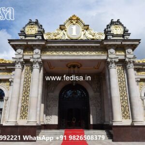 Stylish Luxury Front Elevation for Hotels No-10153