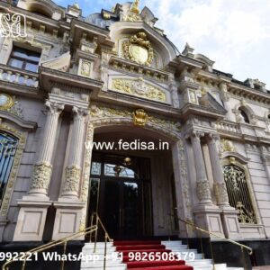 Elegant Luxury Hotel Front Facade Concepts No-10163