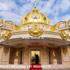 Luxury Hotel Exterior with Modern Glass Panels No-10166