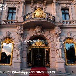 Luxury Hotel Elevation with Unique Exterior Style No-10169