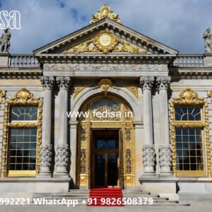 Luxury Hotel Exterior with Minimal Elegance No-10180