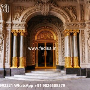 Luxury Hotel Elevation with Grand Entrance No-10189