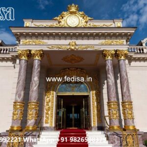 Luxury Hotel Exterior with Creative Architecture No-10194
