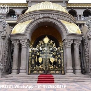 Luxury Hotel Entrance Gate Design Ideas for Grand Hospitality No-10201