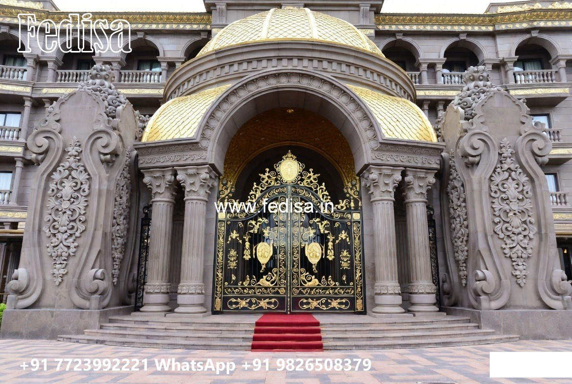 Luxury Hotel Entrance Gate Design Ideas for Grand Hospitality No-10201