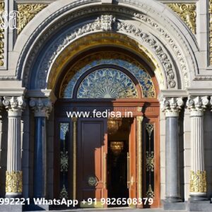 Stylish Hotel Front Gate Design for Luxury Hotels No-10205