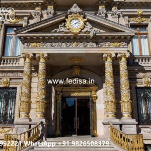 Royal Hotel Gate Design for Five Star Hotels No-10209