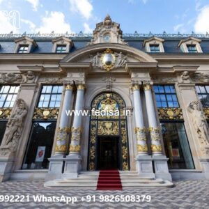 Decorative Hotel Gate Design for Modern Buildings No-10217