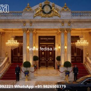High End Hotel Main Gate Design Inspiration No-10223